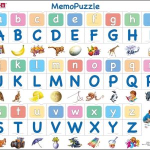 MemoPuzzle letras imágenes Inglés