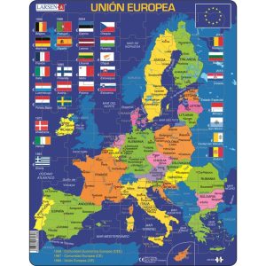 Mapa Unión Europea castellano