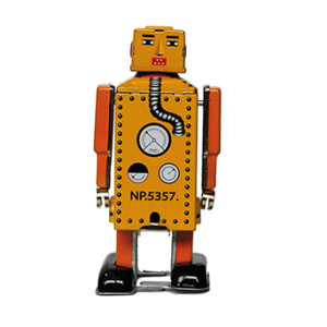 Robot Lilliput amarillo mini